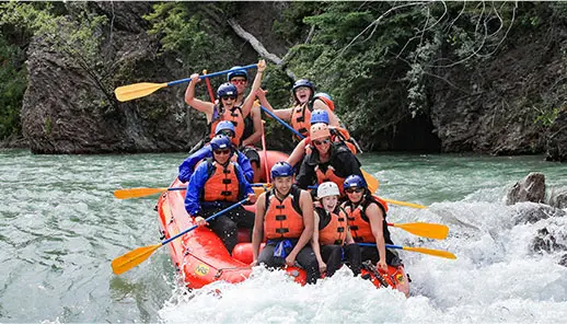 whitewater rafting