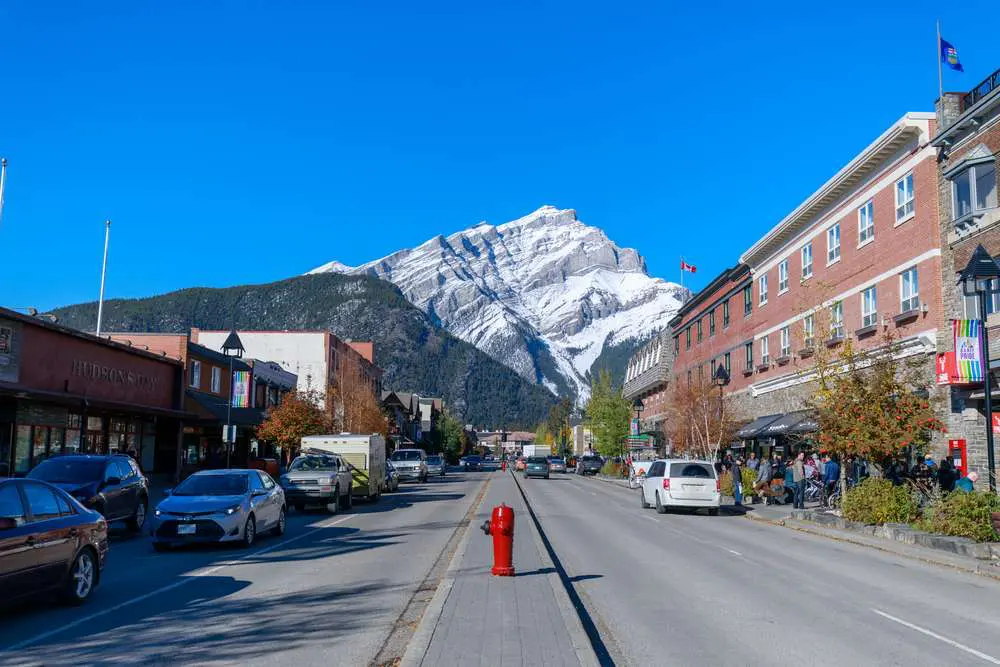 Banff downtown