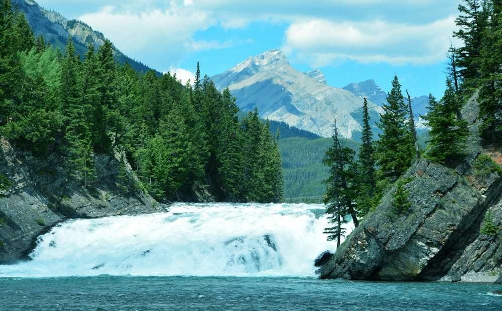 Bow Falls, Alberta